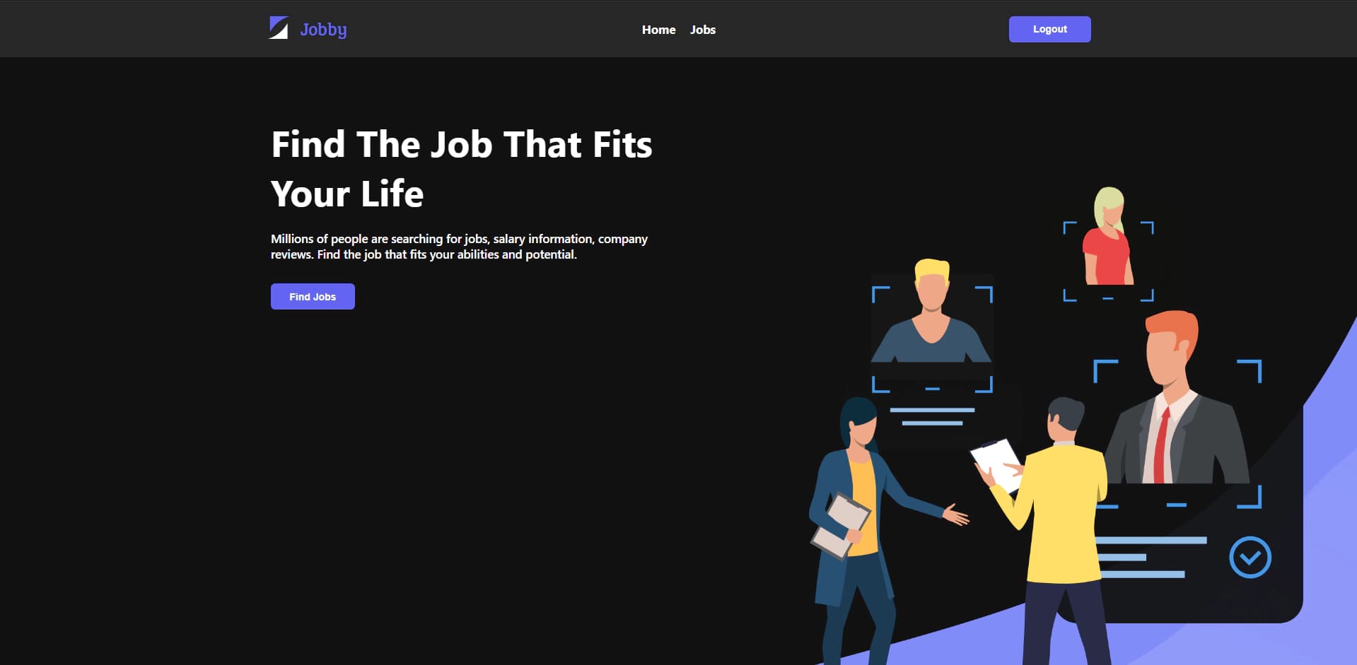 Jobby screenshot 1