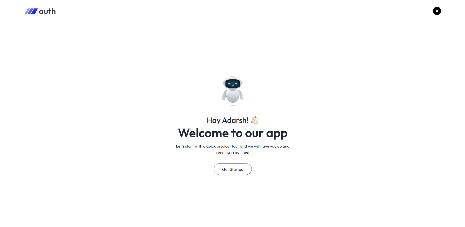MERN auth screenshot 1